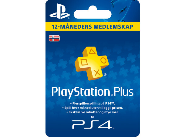 PlayStation Plus Abonnemang 1 year Essentials